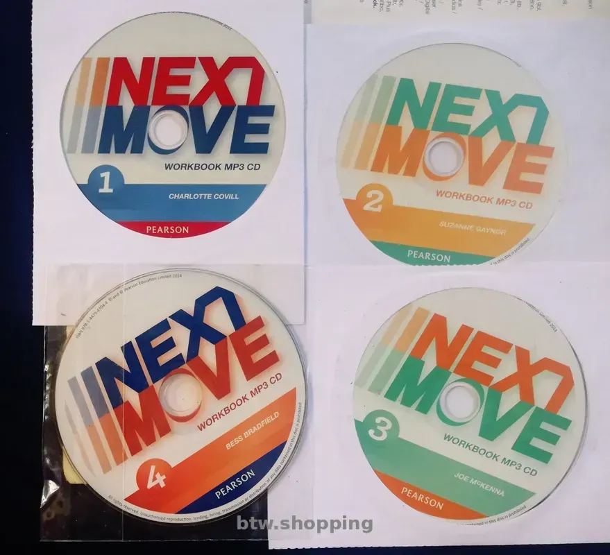 Next move 2 - Workbook+Student's book+Across Ukraine+Диски - btw.shopping