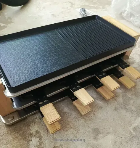 🔥 Електричний раклет-гриль COKLAI CKRG-608 для 8 осіб