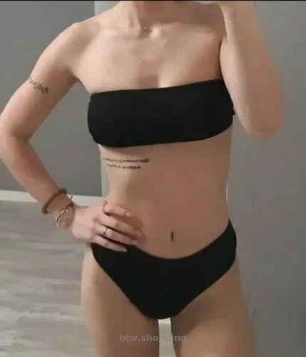 Купальники бандо  на зав'язках  2 кольори