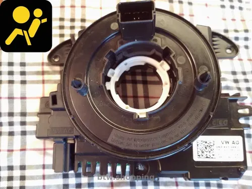 Ремонт шлейфа руля 5K0953569, подрулевой блок VW/SKODA/AUDI