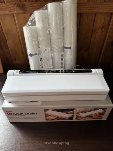 Вакууматор AD-03 + набір пакетів + 4 рулона вакуумної упаковки