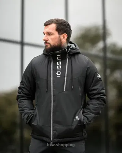 Зимова куртка RUISSIQI black ВТ6904(K5 3 - 00)