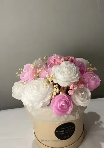 Свічки ручної роботи букети