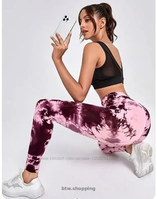 Класні безшовні спортивні легінси 5 кольорів - btw.shopping