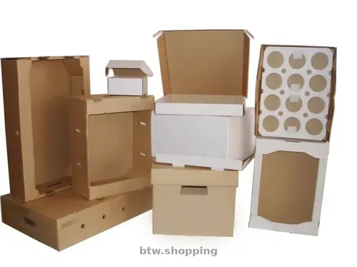 Гофроящики,Складна висічка,лотки під кондитерські вироби,Піцу