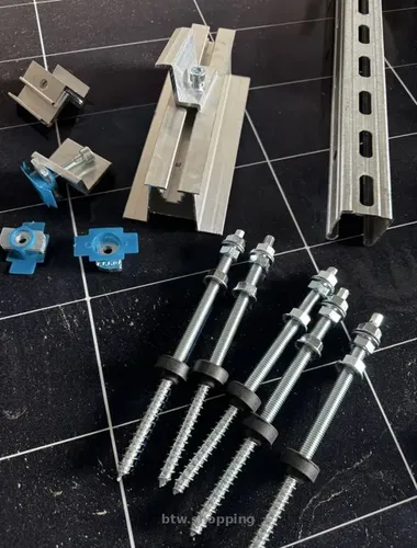 Профіль металевий оцинкований 41*41 1.5мм та комплектуючі