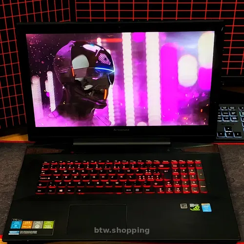 Сенсорний ігровий ноутбук Lenovo Y70 17.3 IPS Touch i7 512gb SSD JBL