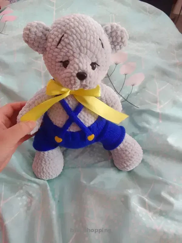 Плюшевий Мішка виготовлений власноруч - btw.shopping