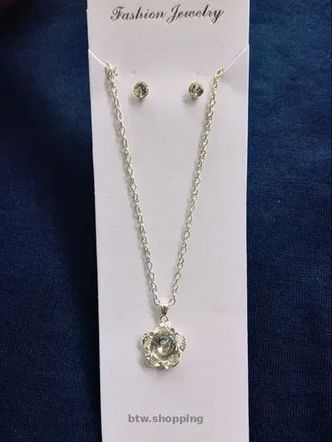 Кулон з сережками