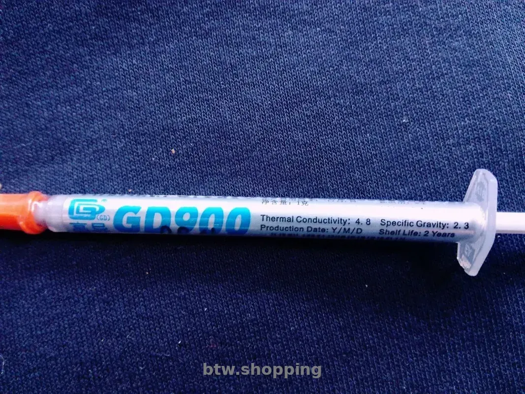 Тепрмопаста Thermal Grease,  GD900 - btw.shopping
