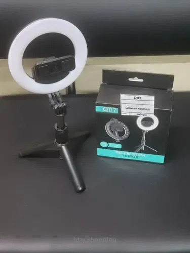 Штатив Q07 з LED кільцевим освітленням