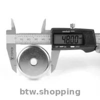 Магніт в металевому корпусі під потай A48