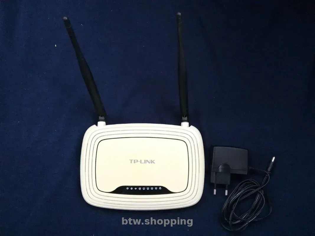 Роутер ТP-Link TL-WR841N (UA) до 300 Мбит/с, 2.4 ГГц, Б/У , 2 антенны - btw.shopping
