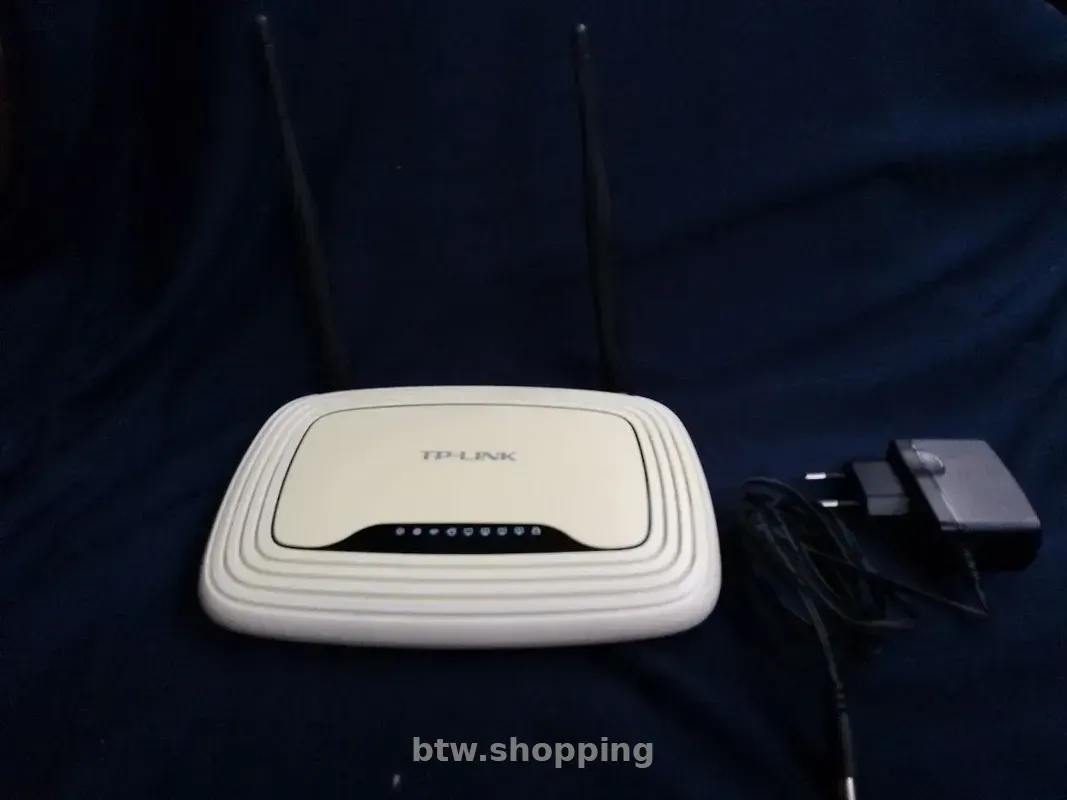 Роутер ТP-Link TL-WR841N (UA) до 300 Мбит/с, 2.4 ГГц, Б/У , 2 антенны - btw.shopping