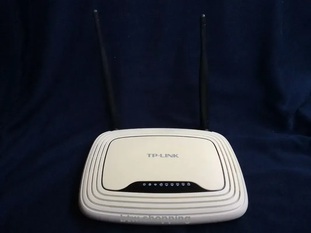 Роутер ТP-Link TL-WR841N (UA) до 300 Мбит/с, 2.4 ГГц, Б/У , 2 антенны - btw.shopping