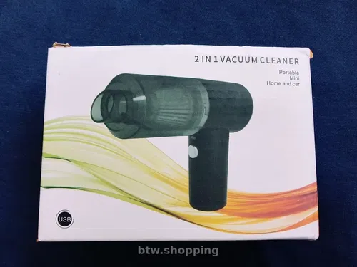 Автомобільний портативний бездротовий пилосос 2 in 1 Vacuum cleaner