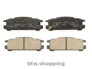 Комплект тормозных колодок задний SUBARU IMPREZA, LEGACY OUTBACK