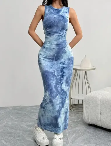 Сукня без рукавів