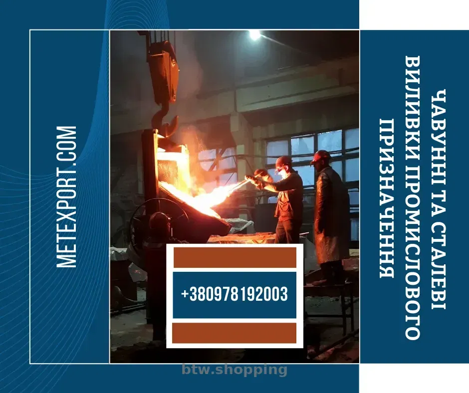 Виробництво високоточних литих деталей - btw.shopping