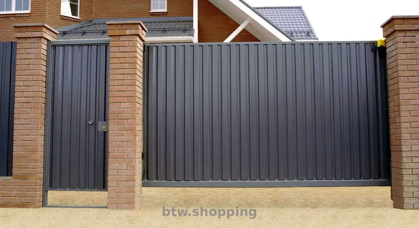 Профнастил для парканів огорож заборів - btw.shopping