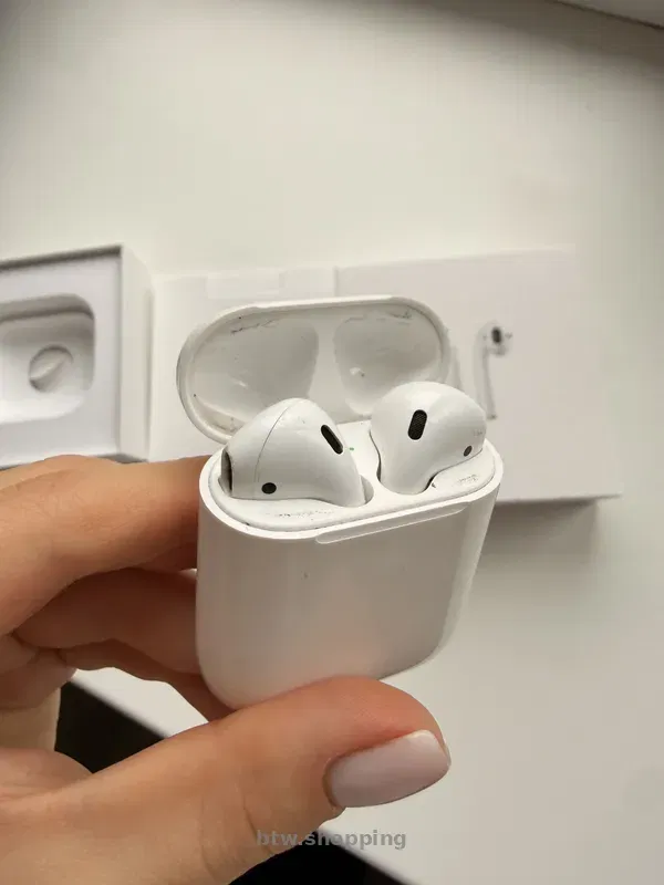 Б/в навушники apple AirPods 2 - btw.shopping