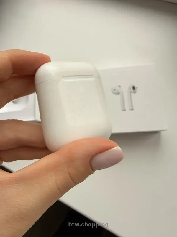 Б/в навушники apple AirPods 2 - btw.shopping