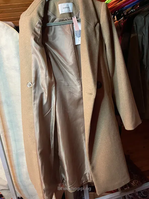 Пальто нове коричневе від stradivarius розмір: xs, - btw.shopping