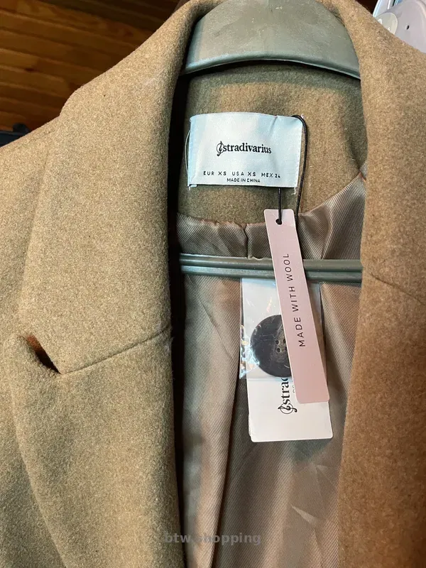 Пальто нове коричневе від stradivarius розмір: xs, - btw.shopping