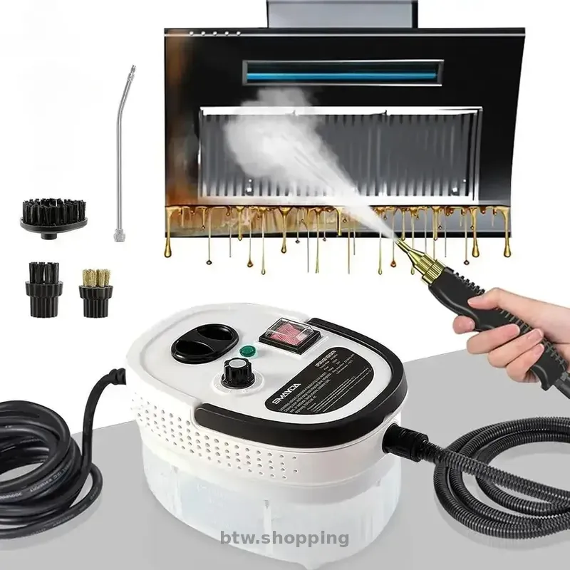 Пароочиститель портативный 2500 Вт HX-860 | Для дома и кухни - btw.shopping