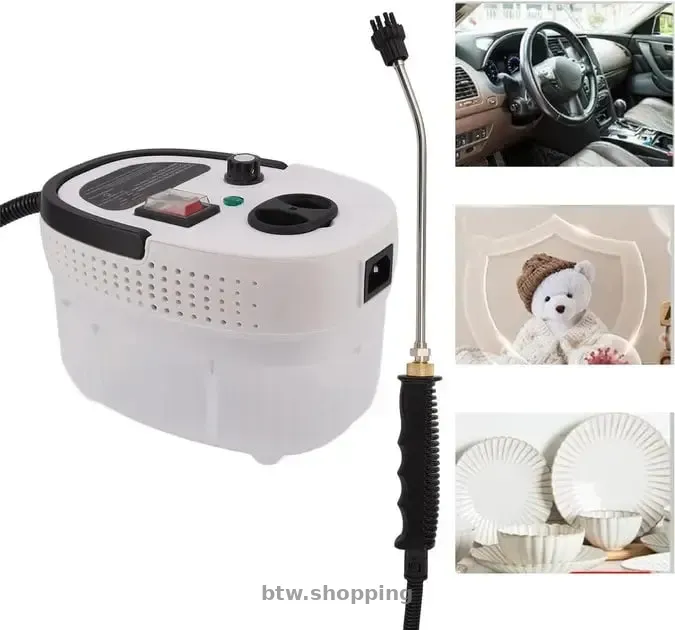 Пароочиститель портативный 2500 Вт HX-860 | Для дома и кухни - btw.shopping