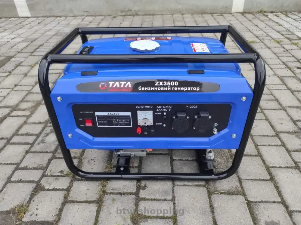 Бензиновый генератор TATA ZX3500 - btw.shopping
