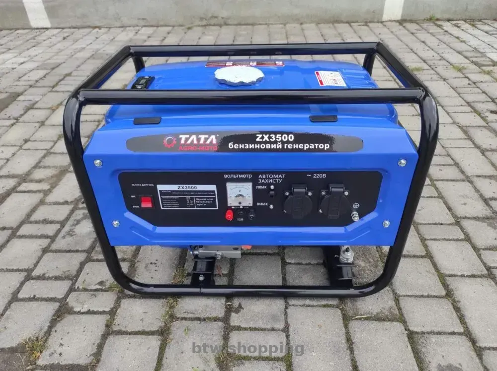 Бензиновый генератор TATA ZX3500 - btw.shopping