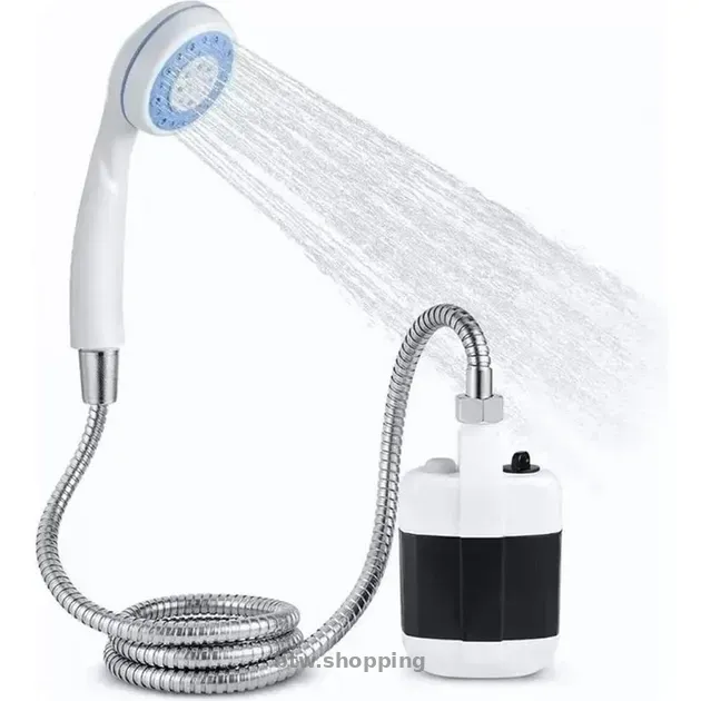 Портативний кемпінговий душ з акумулятором USB (Travel Shower) - btw.shopping