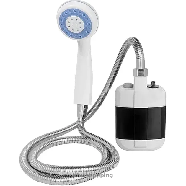 Портативний кемпінговий душ з акумулятором USB (Travel Shower) - btw.shopping