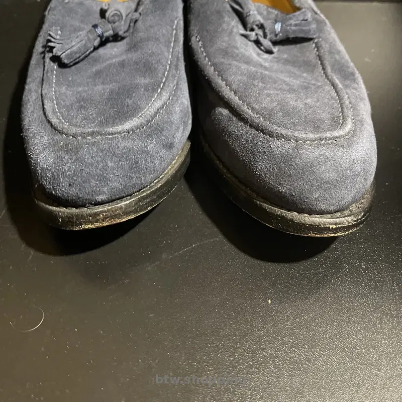 Лоферы синие замша 41 р - btw.shopping