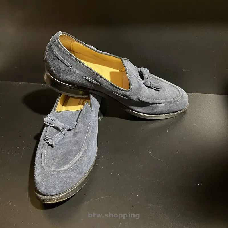 Лоферы синие замша 41 р - btw.shopping