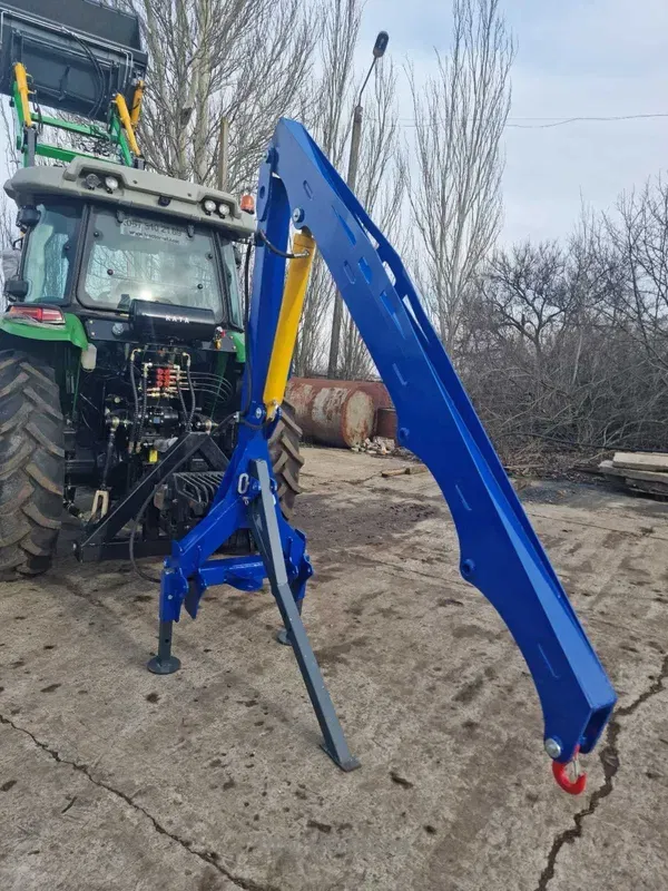 Кран маніпулятор на задню навіску МТЗ ЮМЗ - btw.shopping