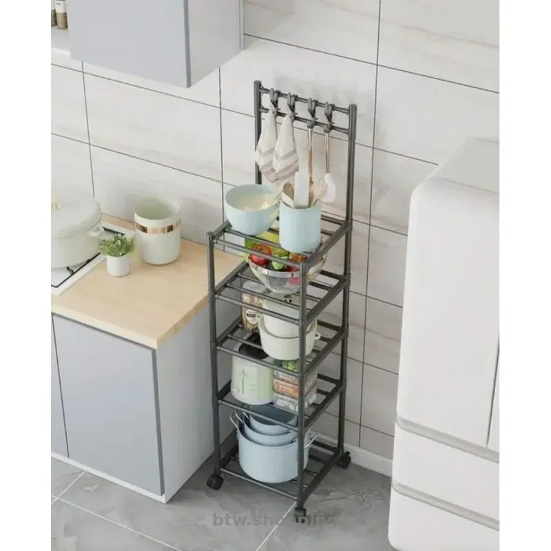 Кухонная полка-стеллаж YH-6620-5 для хранения и порядка - btw.shopping