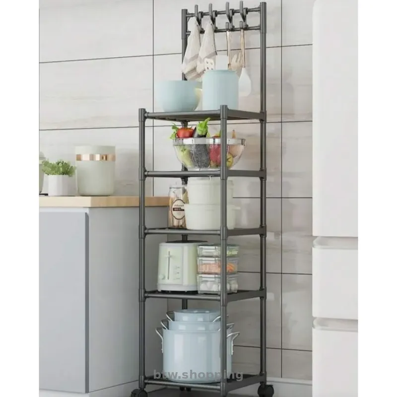 Кухонная полка-стеллаж YH-6620-5 для хранения и порядка - btw.shopping