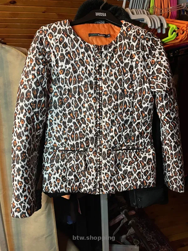 Куртка з леопардовим спринтом  marks & spencer и befree fashion - btw.shopping
