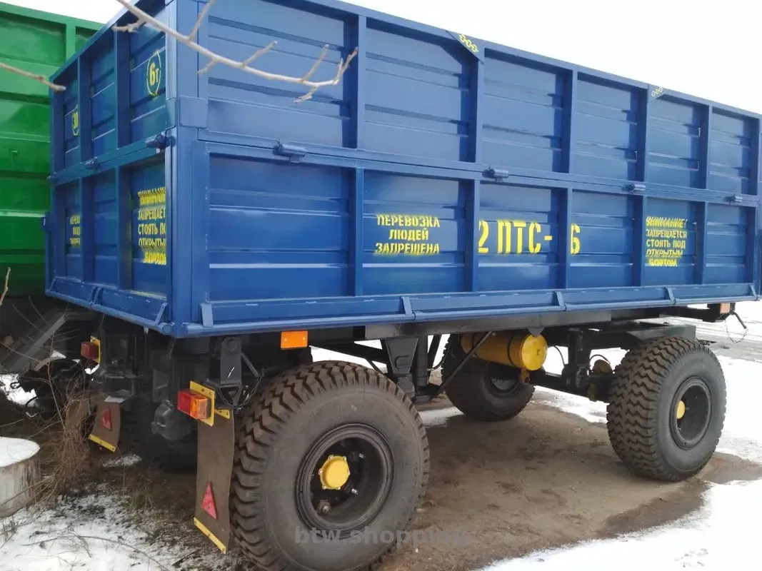 Причеп тракторний 2ПТС-6. Документи. - btw.shopping
