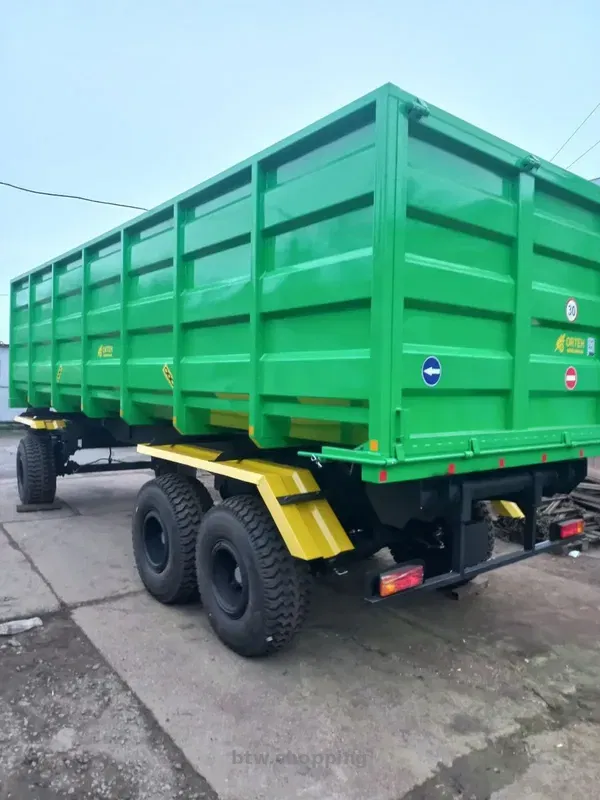 Причіп трьохвісний 3ПТС-20 Самоскидний Тракторний Зерновоз - btw.shopping