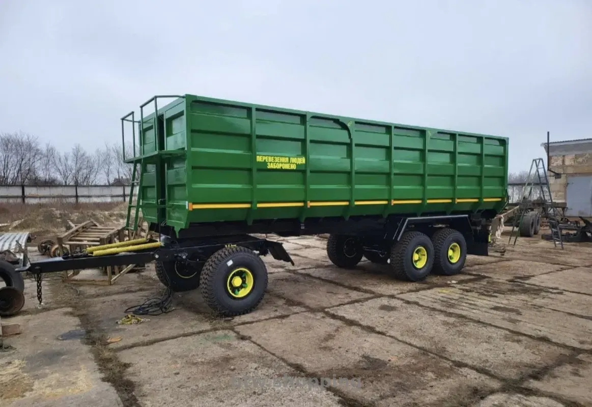 Причіп трьохвісний 3ПТС-20 Самоскидний Тракторний Зерновоз - btw.shopping