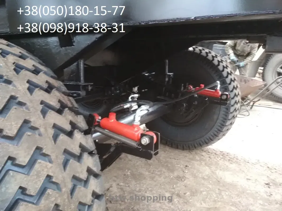 Причіп тракторний НТС -12 з гідравлічним стоянковим гальмом. - btw.shopping