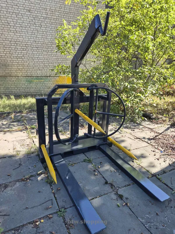 3 в 1: Гак для біг-бегів, вила для тюків, - btw.shopping