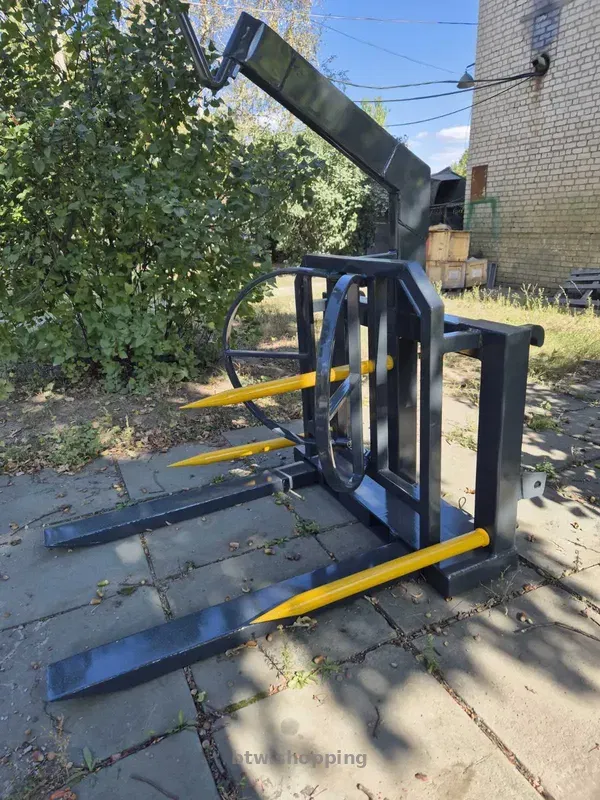 3 в 1: Гак для біг-бегів, вила для тюків, - btw.shopping