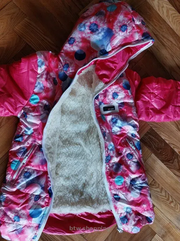 Тепла куртка на зріст 128, 134 - btw.shopping