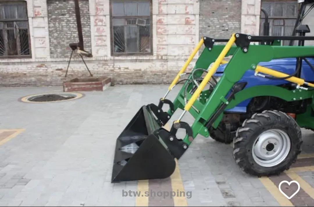 Навісний фронтальний навантажувач КУН на міні-трактор - btw.shopping