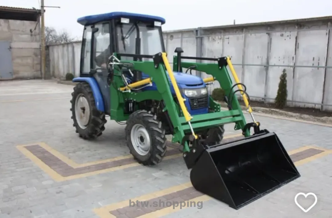 Навісний фронтальний навантажувач КУН на міні-трактор - btw.shopping