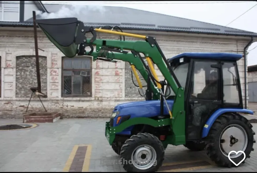 Навісний фронтальний навантажувач КУН на міні-трактор - btw.shopping